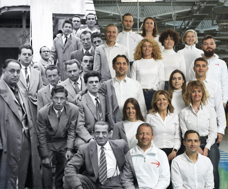 Team Cefla 90 anniversario - Shaping history together